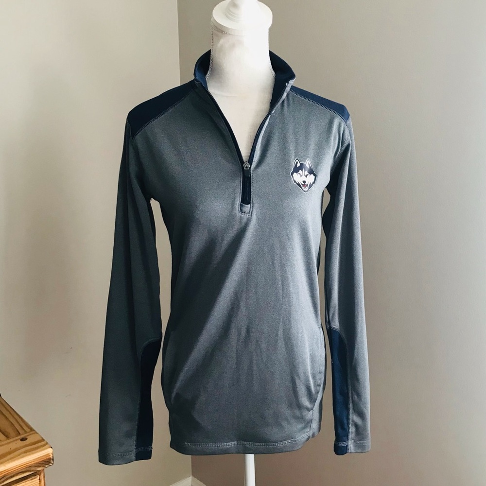 Champion Gray and Navy Sweatshirt